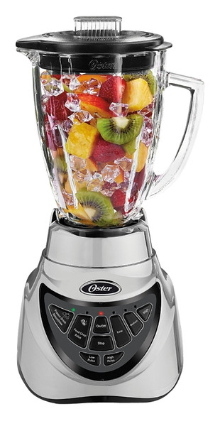 Oster Pro 500 Series BLSTTA-C00-026 Blender, 47.3 oz Bowl, 900 W, 7-Speed, Stainless Steel, Gray, Glass Bowl [SKU: ORG7409147]