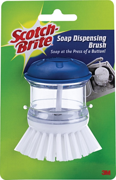 Scotch-Brite 495 Soap Dispensing Brush, Plastic Handle [SKU: ORG2059053]