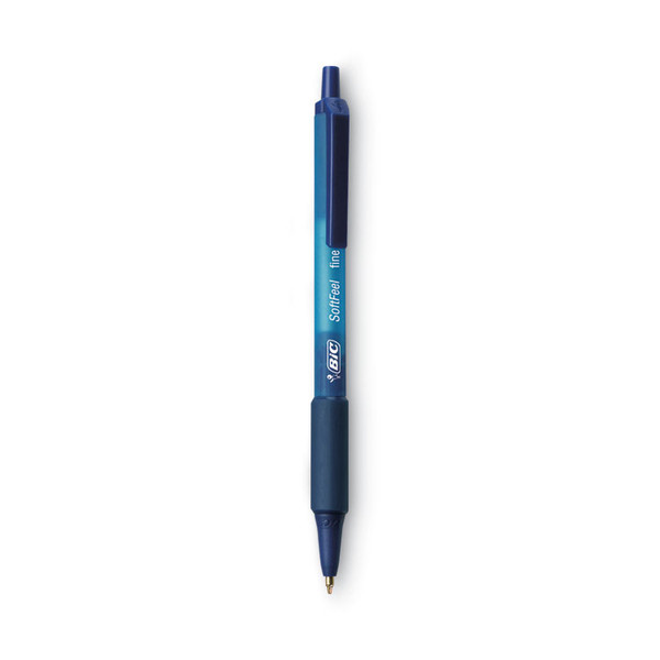 Soft Feel Ballpoint Pen Value Pack, Retractable, Medium 1 mm, Blue Ink, Blue Barrel, 36/Pack [SKU: BICSCSM361BE]