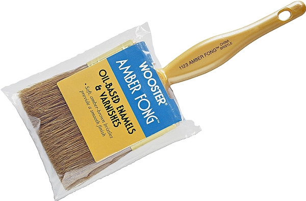 WOOSTER 1123-1-1/2 Paint Brush, 1-1/2 in W, 2-3/16 in L Bristle, China Bristle, Beaver Tail Handle [SKU: ORG8803363]
