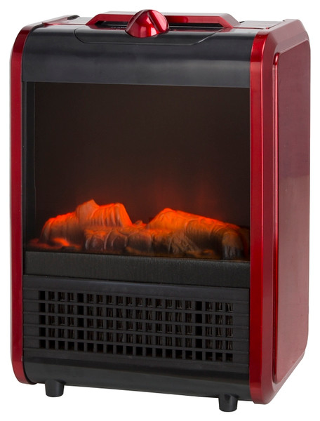 PowerZone Ceramic PTC Heater 120V, 10 A, 120 V, 600/1200 W, 1200W Heating, 2-Heat Settings, Red [SKU: ORG4851689]