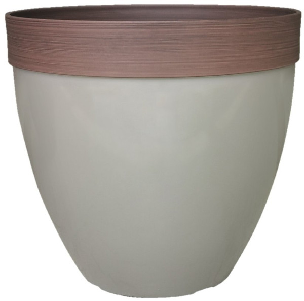 Southern Patio HDR-077107 Hornsby Planter, Resin, Taupe [SKU: ORG0942276]