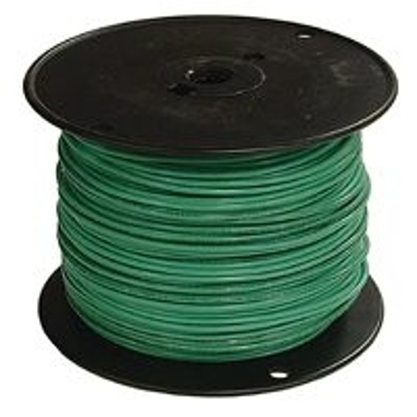 Romex 14GRN-SOLX500 Building Wire, 14 AWG Wire, 1 -Conductor, 500 ft L, Copper Conductor, Thermoplastic Insulation [SKU: ORG7952054]