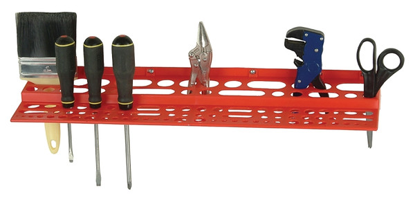 QUANTUM STORAGE SYSTEMS RTR-96 Tool Rack, 96-Tool Holder, 2-3/4 in W, 6 in H, 24 in L, Polypropylene [SKU: ORG3352556]