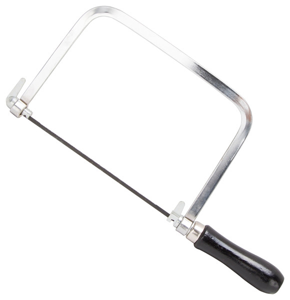 Vulcan JL52079 Coping Saw, 6 in L Blade, (3) 24 TPI, (1) 1 TPI and (1) 15 TPI TPI, Carbon Steel Blade, Ergonomic Handle [SKU: ORG3355492]