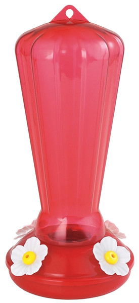 Stokes Select 38104 Bird Feeder, 25 oz, 4-Port/Perch, Plastic, Red, 9.97 in H [SKU: ORG3027034]