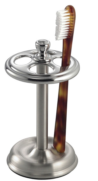 iDESIGN York Metal Series 76250 Toothbrush Holder, Steel [SKU: ORG6434559]