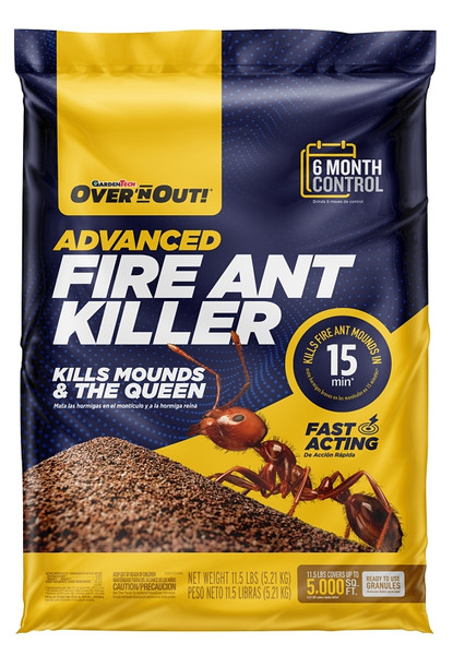 Over 'n Out GU100515674 Ant Killer, Broadcast Spreader, Drop Application, 11.5 lb [SKU: ORG6522619]