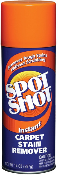 Spot Shot 009868 Carpet Stain Remover, 14 oz Aerosol Can, Liquid, Mild Glycol Ether [SKU: ORG6511711]
