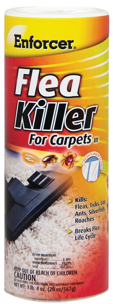 Enforcer EFKIR203 Flea Killer, Powder, 20 oz Can [SKU: ORG9149253]