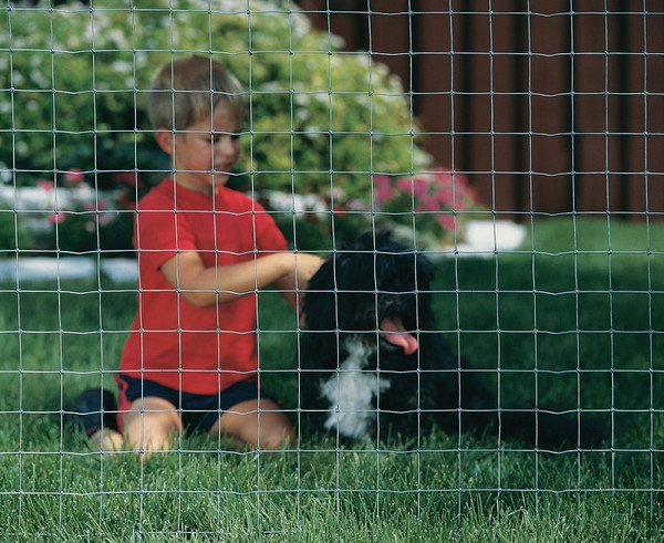 Red Brand 70742 Kennel Fence, 100 ft L, 48 in H, 2 x 2 in Mesh, 16 Gauge, Galvanized [SKU: ORG6396055]