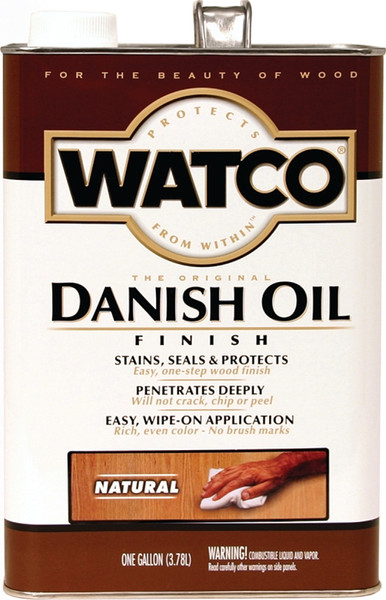 WATCO 65731 Danish Oil, Natural, Liquid, 1 gal, Can [SKU: ORG1629849]