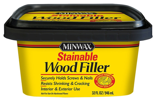 Minwax 428540000 Wood Filler, Solid, Natural, 32 oz [SKU: ORG3556701]