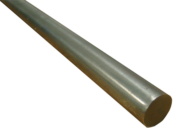 K & S 87143 Decorative Metal Rod, 3/8 in Dia, 12 in L, Stainless Steel [SKU: ORG5078498]