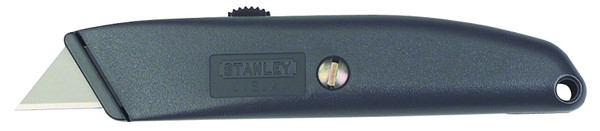 STANLEY 10-175 Utility Knife, 2-7/16 in L Blade, 3 in W Blade, HCS Blade, Straight Handle, Gray Handle [SKU: ORG6134837]