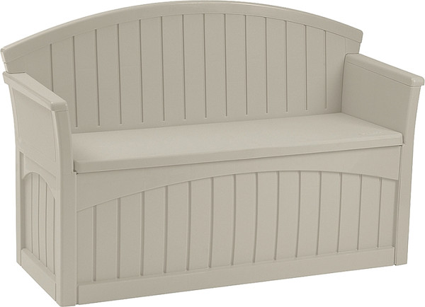 Suncast PB6700 Patio Bench, 52-3/4 in W, 21 in D, 34-1/2 in H, Resin Seat [SKU: ORG4938189]