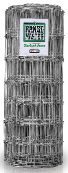 Rangemaster 6797 Staylock Fence, 330 ft L, 49 in H, 12-1/2 Gauge, Steel, Galvanized [SKU: ORG0582619]
