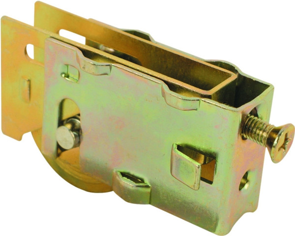 Prime-Line D 1688 Roller Assembly, 1-1/4 in Dia Roller, 5/16 in W Roller, Steel, 1-Roller, Plain Back Mounting [SKU: ORG1426014]