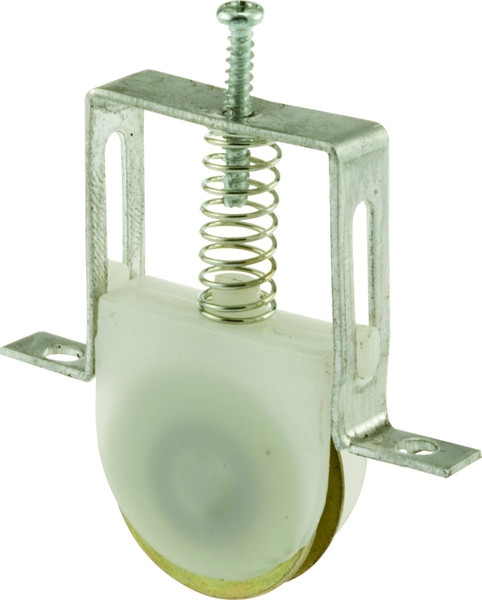 Prime-Line B 617 Adjustable Roller Assembly, 1 in Dia Roller, 1/4 in W Roller, Steel Roller, Concave Roller, 3/8 in W [SKU: ORG1633254]