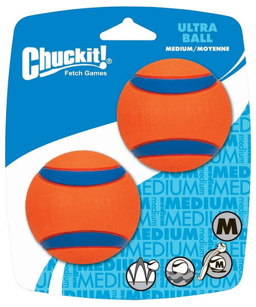 BALL CHUCKIT ULTRA 2PK MED [SKU: ORG6410526]