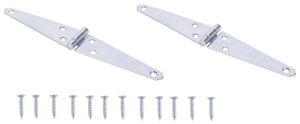 ProSource LSH-Z04-C2PS Strap Hinge, 1.4 mm Thick Leaf, Steel, 180 Range of Motion [SKU: ORG0494849]