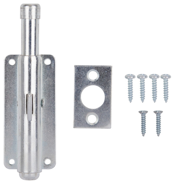 ProSource 33083ZCB-PS Foot Bolt, 9/16 in Bolt Head, 5 in L Bolt, Steel, Zinc [SKU: ORG5009899]