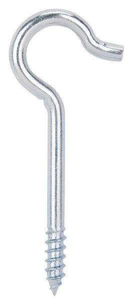 ProSource LR-314-PS Ceiling Hook, 25 lb Working Load, Steel, Silver, Zinc [SKU: ORG5781992]