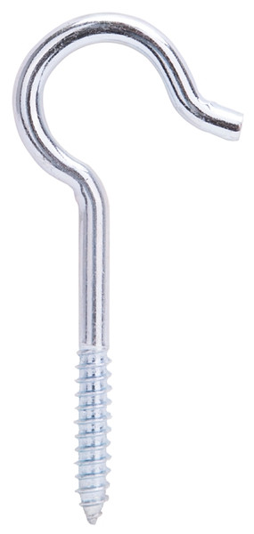 ProSource LR311 Ceiling Hook, 100 lb Working Load, Steel, Silver, Zinc [SKU: ORG9253451]