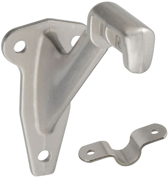 National Hardware N830-132 Handrail Bracket, Die-Cast Zinc, Satin Nickel [SKU: ORG8562399]