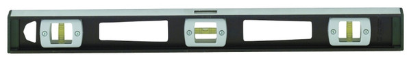 Johnson 3848 I-Beam Level, 48 in L, 3-Vial, Magnetic, Aluminum, Black [SKU: ORG1977719]
