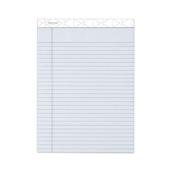 Prism + Colored Writing Pads, Wide/Legal Rule, 50 Pastel Gray 8.5 x 11.75 Sheets, 12/Pack [SKU: TOP63160]