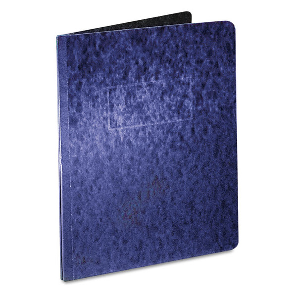 Heavyweight PressGuard and Pressboard Report Cover w/ Reinforced Side Hinge, 2-Prong Fastener, 3" Cap, 8.5 x 11, Dark Blue [SKU: OXF12902]