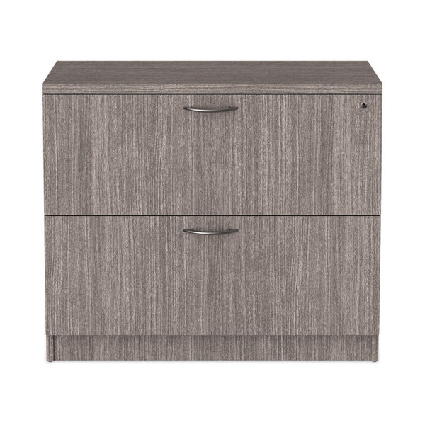 Alera Valencia Series Lateral File, 2 Legal/Letter-Size File Drawers, Gray, 34" x 22.75" x 29.5 [SKU: ALEVA513622GY]