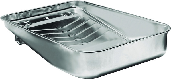 WOOSTER Hefty Deep-Well R405-13 Paint Tray, 19 in L, 13 in W, 3 qt Capacity, Steel, Clear [SKU: ORG6640742]