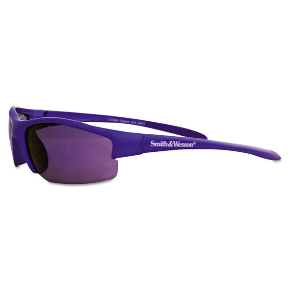 Equalizer Safety Eyewear, Blue Frame, Blue Mirror Lens [SKU: SMW21301]