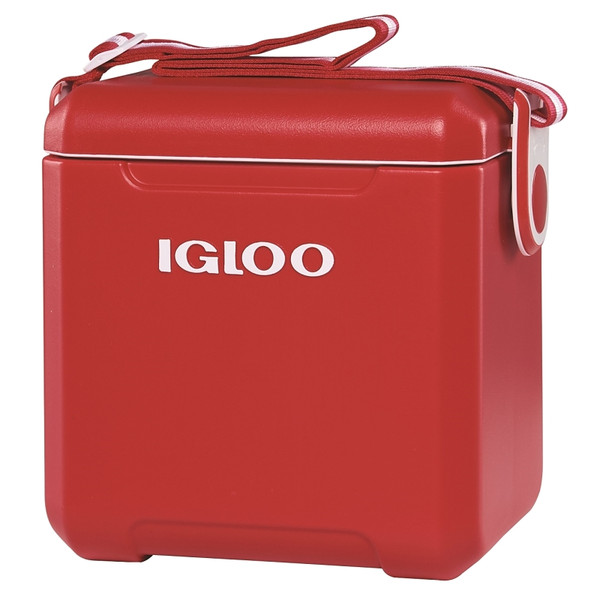 IGLOO '00032657 Tag Along Too Cooler, 14 Can Cooler, Plastic, Racer Red, 2 days Ice Retention [SKU: ORG2569358]
