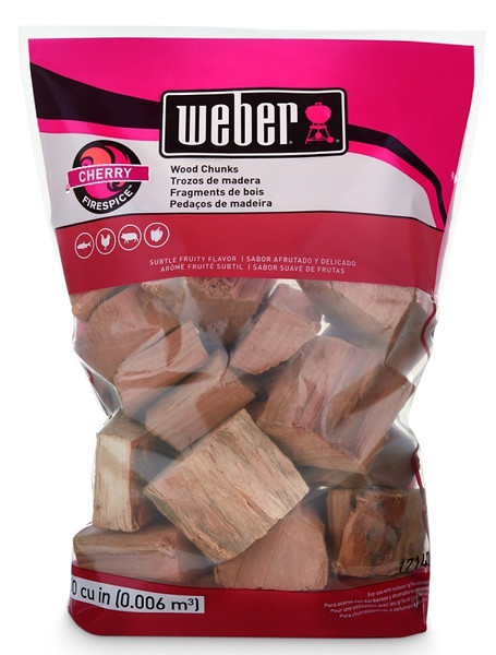 Weber 17142 Chunk, Wood, 350 cu-in Bag [SKU: ORG3340056]