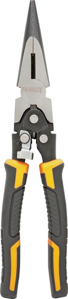 DeWALT DWHT70277 Nose Plier, 3/4 in Jaw Opening, Black/Yellow Handle, 1/2 in W Tip [SKU: ORG7514128]