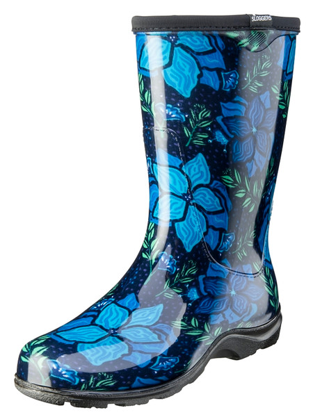 Sloggers 5018SSBL-08 Rain Boots, 8, Spring Surprise, Blue [SKU: ORG4273553]