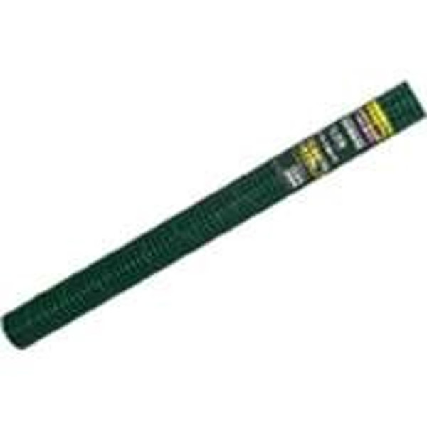 Jackson Wire 11031325 Hardware Cloth, 5 ft L, 36 in W, 19 ga Gauge, 1/2 in Mesh, Vinyl-Coated, Green [SKU: ORG1821545]