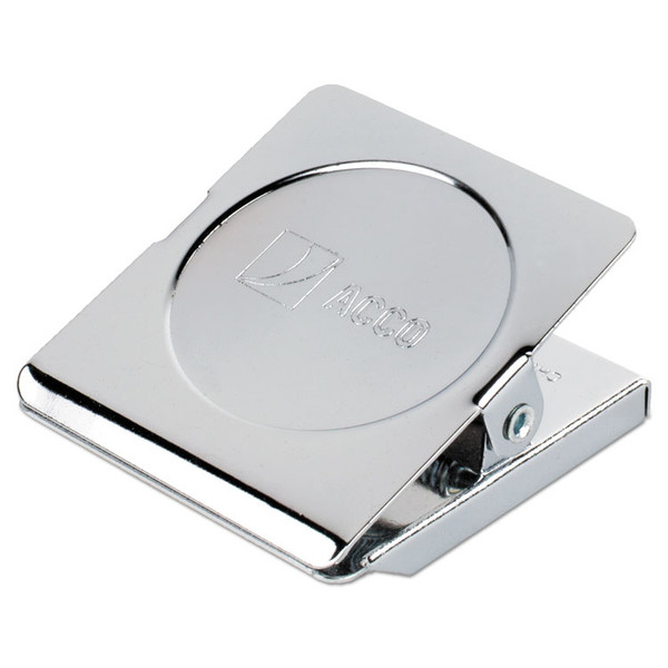 Magnetic Clip, 1" Jaw Capacity, Silver, 12/Pack [SKU: ACC72132]