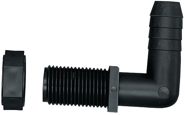 GREEN LEAF NTL 12 P 2PK Hose Elbow, Polypropylene, For: Terminating Ends of Spray Boom [SKU: ORG3567526]