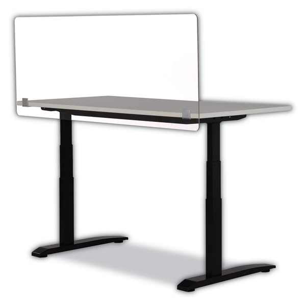 7517 Series Wellness Panel, 59.5 x 2.5 x 23.5, Acrylic, Clear [SKU: SAF7517CL]