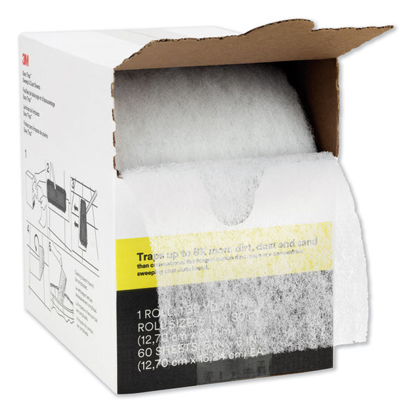 Easy Trap Duster, 5" x 30 ft, White, 60 Sheet Roll/Box, 8 Boxes/Carton [SKU: MMM59032WCT]