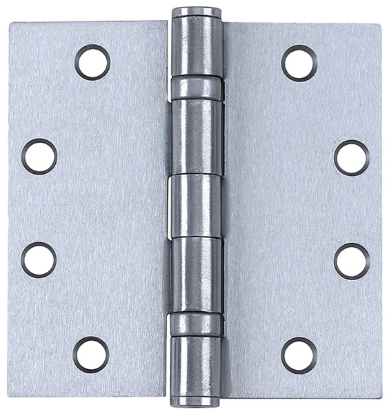 Tell Manufacturing H4040 Series HG100320 Square Hinge, 4 in H Frame Leaf, 0.085 in Thick Frame Leaf, Stainless Steel [SKU: ORG4791455]
