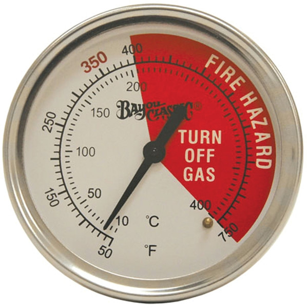 Bayou Classic 5070 Fryer Thermometer, 50 to 750 deg F [SKU: ORG6556690]