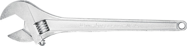 Crescent AC115 Adjustable Wrench, 15 in OAL, 1.688 in Jaw, Steel, Chrome, I-Beam Handle [SKU: ORG6529580]