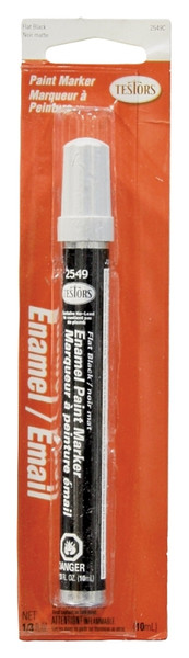 TESTORS 2549C Enamel Marker, Black, 0.33 fl-oz [SKU: ORG4840153]