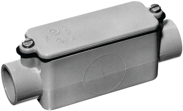 Carlon E987D-CTN Conduit Body, PVC, Gray [SKU: ORG6880074]