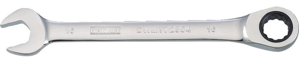 DeWALT DWMT72304OSP Combination Wrench, Metric, 16 mm Head, 7-15/16 in L, 12-Point, Chrome, Comfort-Grip Handle [SKU: ORG7514953]
